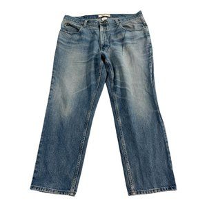 Vintage LL Bean Double L Classic Fit Jeans Broken In Worn Faded 38x29 Cotton